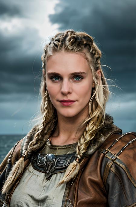 Actress Gaia Weiss (Vikings)