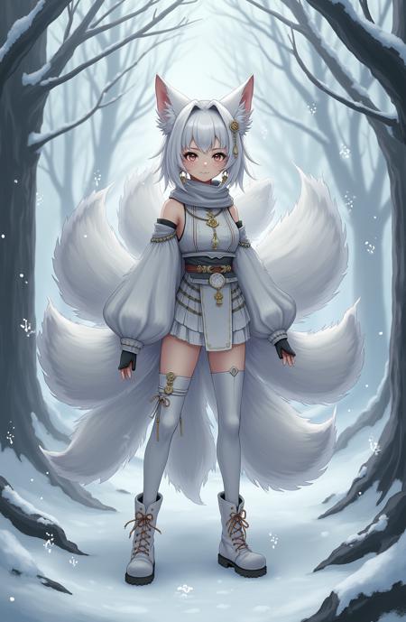 F.1- Nine-tailed fox_Anime