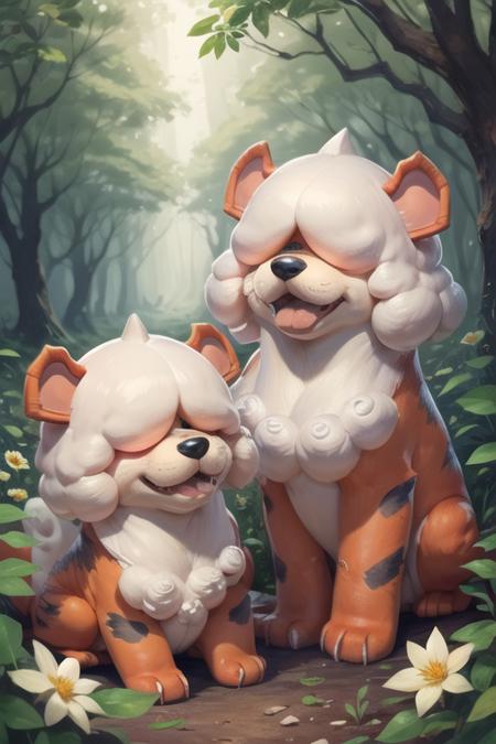 Growlithe de Hisui  - Pokemon | Pocket monsters