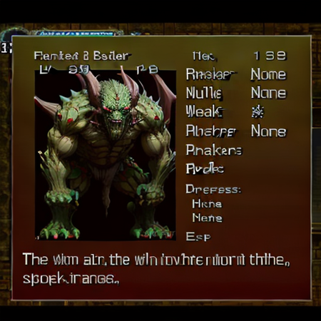 Castlevania: Symphony of the Night Akumajō /  Dracula X: Gekka no Yasōkyoku -  Bestiary Style