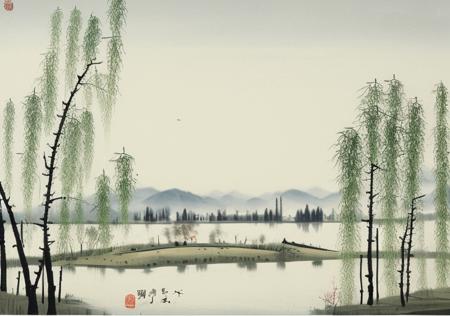 中国彩墨-Chinese ink painting
