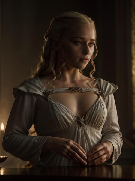Emilia Clarke as Daenerys Targaryen - LORA  - FLUX and PONY ?