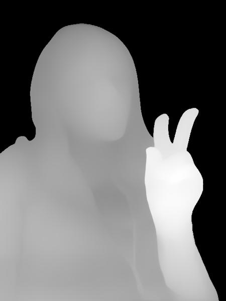 Random Girl Depth Maps