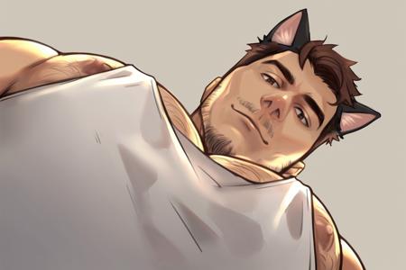 yur oc like this / pec pov (meme) [LoRA]