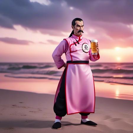 Tao Pai Pai - Dragon Ball - SDXL Realistic, Anime & 3D