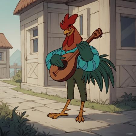 Alan-A-Dale the Rooster  (Robin Hood 1973)