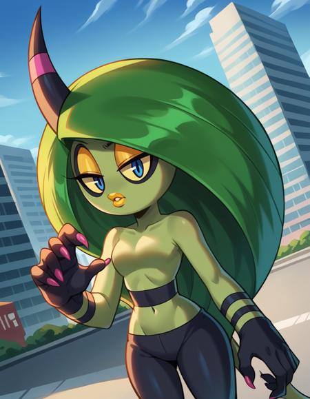 Zeena (ジーナ) - Sonic the Hedgehog (ソニック・ザ・ヘッジホッグ) - COMMISSION