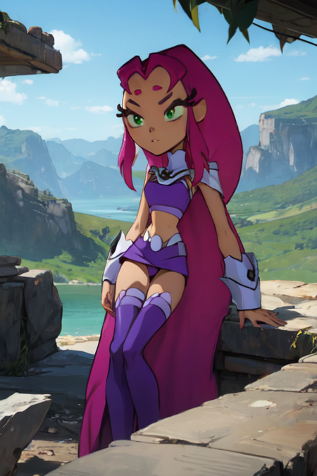 Starfire Teen Titans GO style