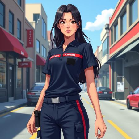 SPF1-FLUX - French firefighters uniforms