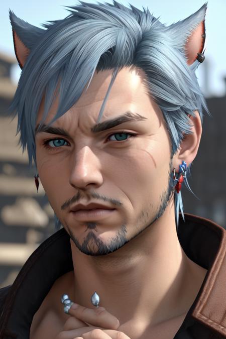 Male Miqote - FFXIV (LORA)