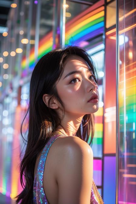 Rainbow Glass(Photographic style)