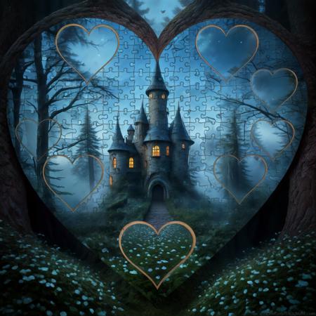 Jigsaw Hearts CE SDXL