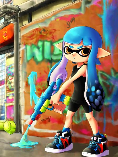 Splatoon Inkling Pony LoCon