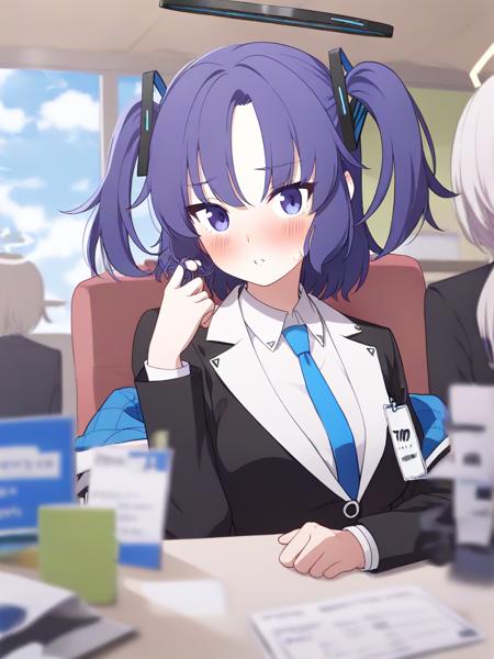 Style: Blue Archive Flat Color