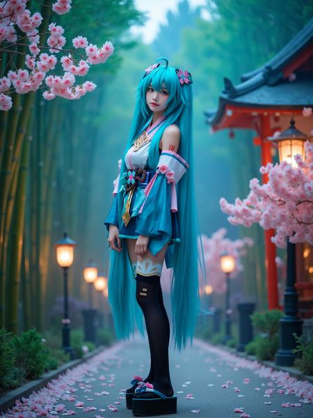 [Flux.1 D][Realistic] Hatsune Miku cosplay costume collection | 初音未来 cosplay 服饰合集