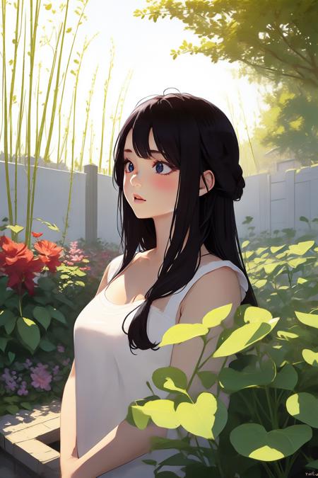 As_Country Style_插画风格小清新lora