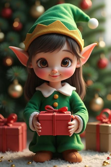 Adorable Christmas Elf