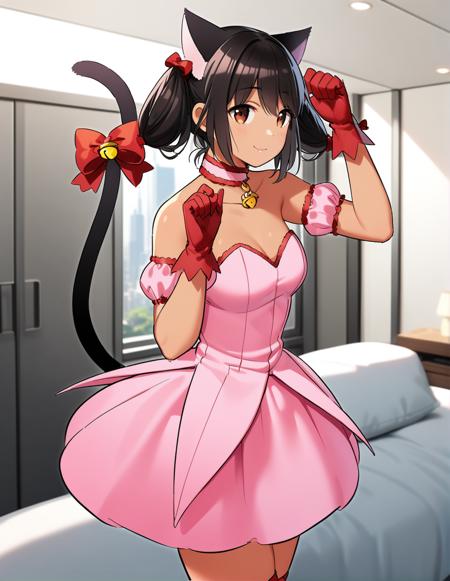 [Animagine & Pony] Mew Ichigo Outfit / Tokyo Mew Mew / ミュウイチゴ衣装 / 東京ミュウミュウ