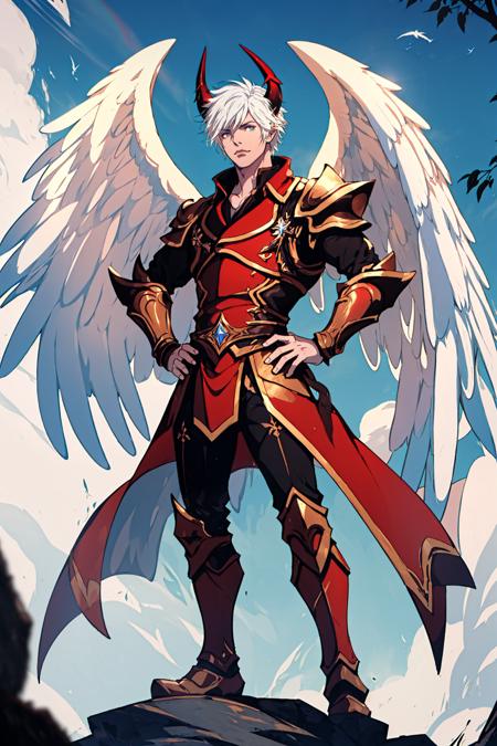 Anime Character Pack - Shingeki No Bahamut版本Lucifer v01 (ID: 87767)