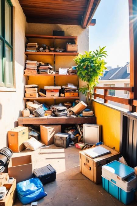 Clutter SDXL
