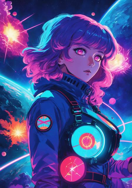 90s Neon Anime Style 1.5