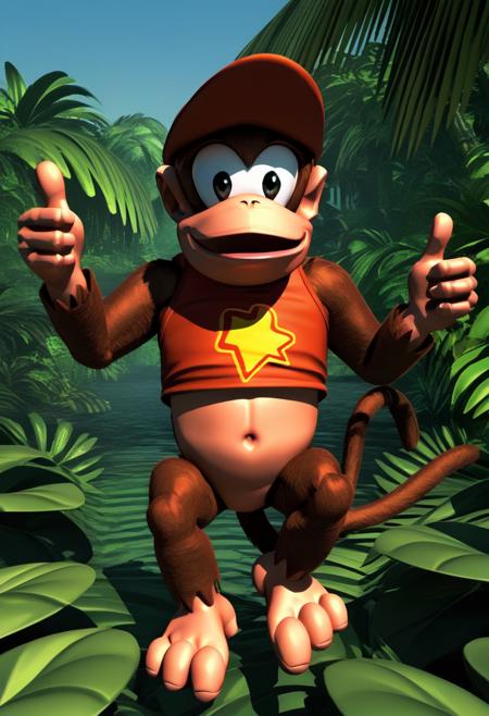 Donkey Kong Country ( multi-character lora ) for Pony