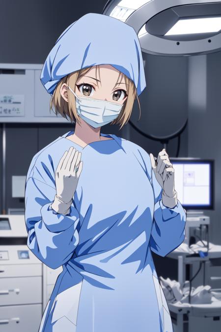 Surgeon Hands Up