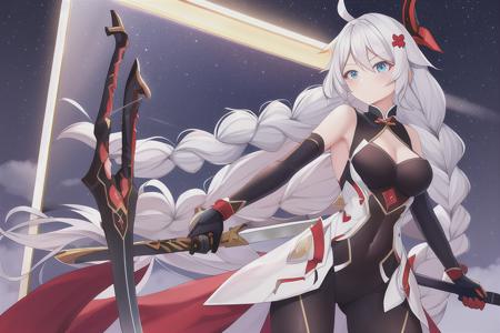 琪亚娜·卡斯兰娜-女王-崩坏3-Kiana Kaslana-キアナ·カスラナHonkai Impact 3rd