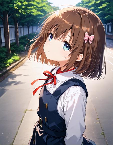 [Pony & Illustrious] Onjouji Toki ( -Toki- ) / 園城寺　怜（怜-Toki-）版本Illustrious (ID: 1070180)