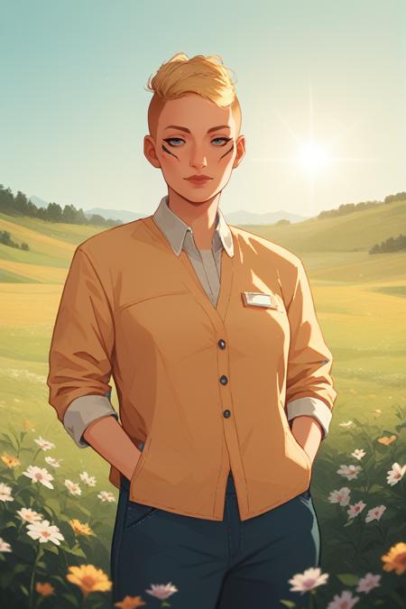 Sandra Dorsett from Cyberpunk 2077 [Pony]