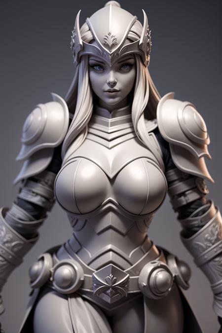 Clay Render Style/白模渲染风格