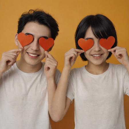 Paper Hearth on Eyes