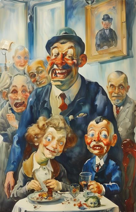 style of George Grosz [SDXL] 400