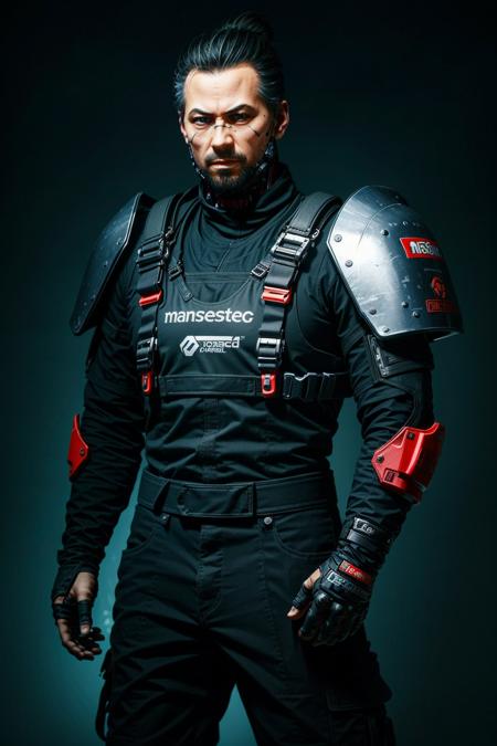 Goro Takemura from Cyberpunk 2077
