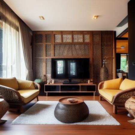 Southeast Asian style living room版本v1.0 (ID: 91575)