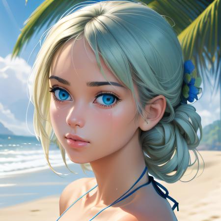 SD 1.5 Face upscale workflow