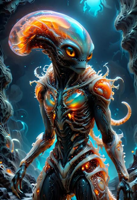 Unfazed realistic Alien Concept - XL版本SDXL v1.0 (ID: 719944)