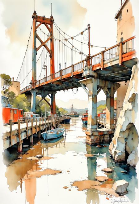 Watercolor painting