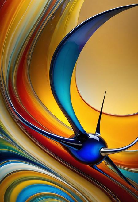 Colorful Murano Art Glass style - SDXL