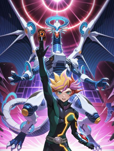 Yu-Gi-Oh! - Playmaker, Accesscode, Decode Talker & Firewall Dragon (プレイメーカー, アクセスコード/ デコード・トーカー, ファイアウォール・ドラゴン) illuXL