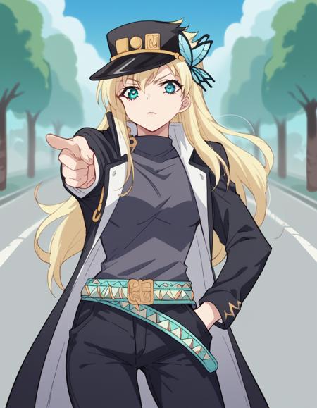 Kujo Jotaro (空条承太郎) (承花) (承太郎) Cosplay - Clothing