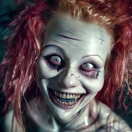 Malady Creepy Smile Horror XL