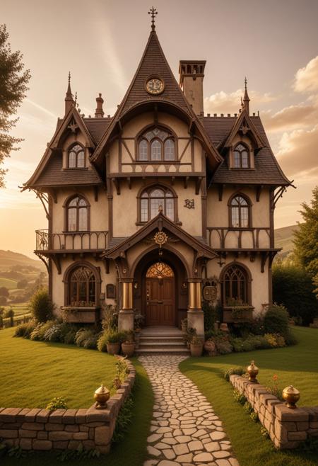 Dynamic Wildcard - steampunk house unleashed