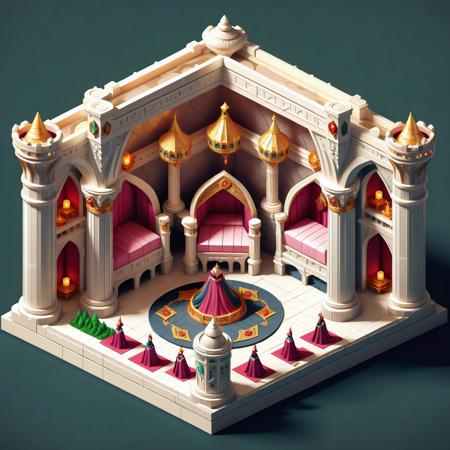 Isometric Elven Architecture