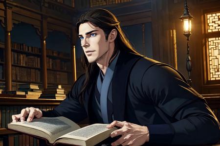 Jin So-Han from A Dance of Swords in the Night (Manhwa)