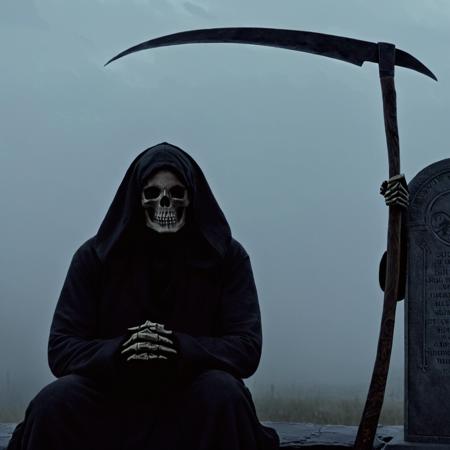 Grim Reaper cinematic style XL + SD1.5