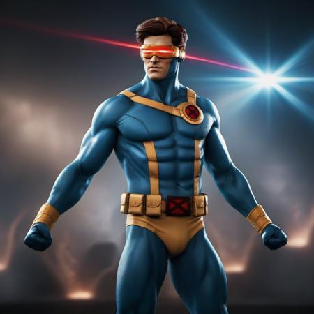 Cyclops - Marvel Character - SDXL Realistic & Comics