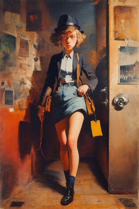 style of George Grosz 400