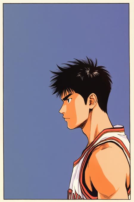 [illustrious XL] Inoue Takehiko/井上雄彦 《SLAM DUNK》/《灌篮高手》 樱木花道、流川枫 - Artist Style