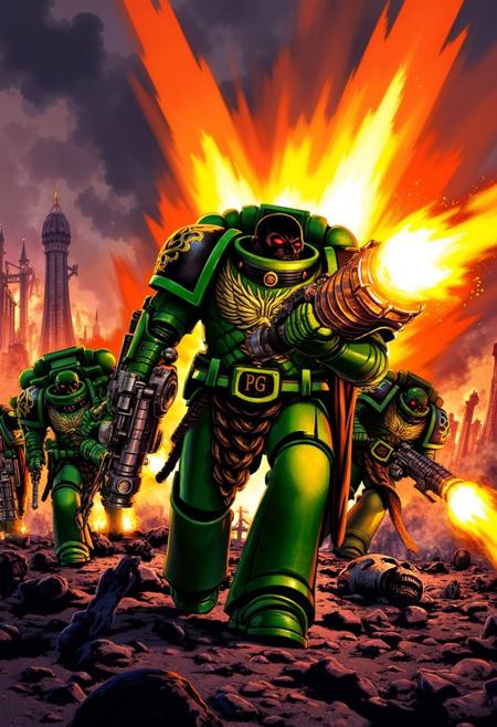Salamanders - Warhammer 40,000 (Flux)